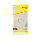 Placa armada 1 interruptor de escalera, marfil, BASIC 5