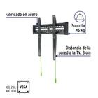 Soporte para pantallas de 32' a 70', fijo, VOLTECK 2