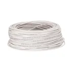 Rollo de 100 metros de cable THW CCA 14 AWG blanco, BASIC 1