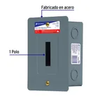 Centro de carga metálico 1 polo 50A de empotrar, VOLTECK 2