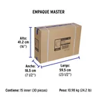Interruptor de 3 polos 20A, enchufable, VOLTECK 5