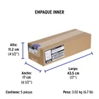 Extensión eléctrica uso rudo 6m 2x16 AWG para 1 clavija 6