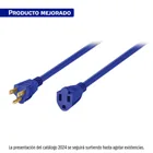 Extensión de uso rudo aterrizada 10 m calibre 16, VOLTECK 1