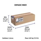 Extensión eléctrica de uso rudo 10 m 2x16 AWG, VOLTECK 6