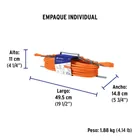 Extensión eléctrica de uso rudo 20 m 2x16 AWG, VOLTECK 5