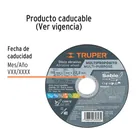 Disco abrasivo de corte preciso multimat 4-1/2' x 1mm TRUPER 3