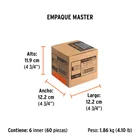 Disco abrasivo de corte preciso multimat 4-1/2' x 1mm TRUPER 6