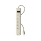 Multicontacto 14 AWG 6 entradas supresor de picos 450 joules 1