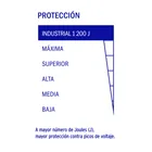 Multicontacto 14 AWG industrial supresor de picos 6 entradas 6