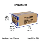 Cargador de pilas, AA, AAA, incluye 4 pilas AA, VOLTECK 6