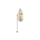 Portalámpara de baquelita, con interruptor de cadena VOLTECK 1