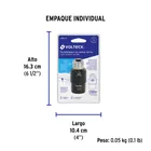 Portalámpara de PVC, con sensor de luz, VOLTECK 4