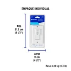 Sensor de movimiento con interruptor de pared, VOLTECK 6