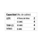 Canaleta de 1 vía 10 x 20 mm, VOLTECK 3