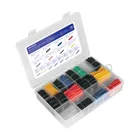 Estuche con 580 piezas de tubo termocontráctil, VOLTECK 1