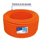 Metro de poliducto 1/2' corrugado flex. s/guía, rollo 100 m 2