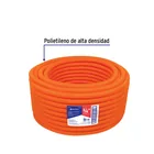 Metro de poliducto 3/4' corrugado flex. s/guía, rollo 50 m 2