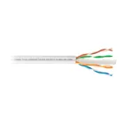 Metro de cable UTP CAT6, Bobina de 100m, blanco, VOLTECK 2