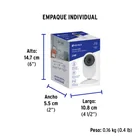 Cámara de seguridad WiFi fija para interior, 2MP 8