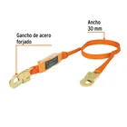 Línea de vida 1.8 m cinta poliéster con absorbedor impacto 2
