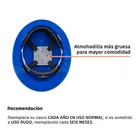 Casco de seguridad ala ancha, azul, TRUPER 2