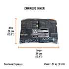 Chaleco seguridad reforzado amarillo con bolsas, EG, EXPERT 6