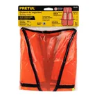 Chaleco de seguridad con cintas reflejantes, naranja, PRETUL 3