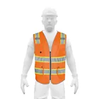 Chaleco de seguridad de alta visibilidad, naranja, M, EXPERT 1