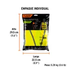 Chaleco de seguridad de alta visibilidad, amarillo,M, EXPERT 4