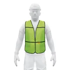 Chaleco de seguridad, uso de día, amarillo, PRETUL 1