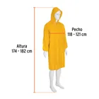 Gabardina impermeable triple capa, talla G, TRUPER EXPERT 3