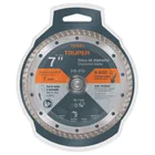 Disco de diamante de 7' x 2.8 mm, rin turbo, TRUPER 5