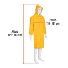 Gabardina impermeable doble capa, talla G, TRUPER 3