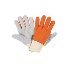 Guantes de carnaza y loneta, uso ligero, unitalla, TRUPER 1