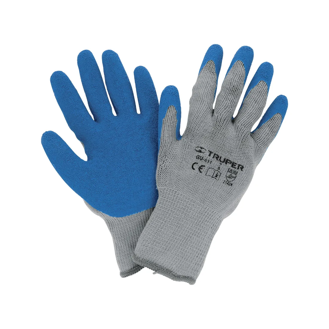 Guantes de poliéster recubiertos de látex, CH, TRUPER