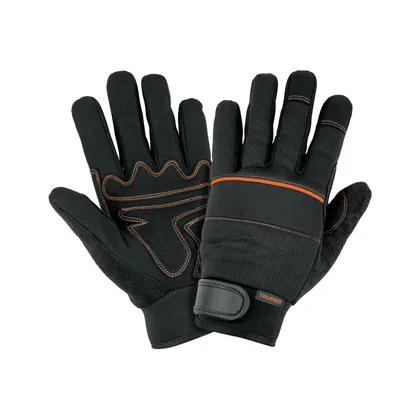 Guantes para mecánico, antivibraciones, unitalla, TRUPER