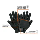 Guantes para mecánico, antivibraciones, unitalla, TRUPER 3
