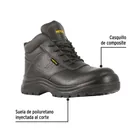 Bota de seguridad negra, #25, casquillo de composite, PRETUL 2