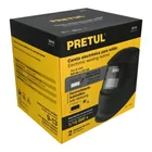 Careta electrónica para soldar sombra 9-13, negra, PRETUL 5