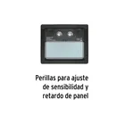 Careta electrónica para soldar 9-13, semiprofesional, PRETUL 3