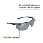 Lentes de seguridad espejo plata, TRUPER Ultralite 2