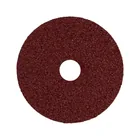 Disco de lija 4-1/2' con respaldo de fibra, grano 24, TRUPER 1