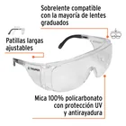 Sobrelentes de seguridad transparentes, TRUPER Safe 2