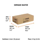 Lentes de seguridad ajustables ámbar, TRUPER CLASSIC 6