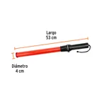 Bastón luminoso de 53 cm con luz LED y clip para cinturón 5