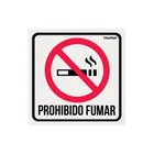 Letrero de señalización 'NO FUMAR', 19 x 19 cm, TRUPER 1