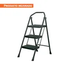 Escalerilla tubular, plegable, 3 peldaños, TRUPER 1