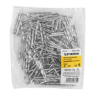 Bolsa con 1 kg de clavos para concreto galvanizados 2' 2