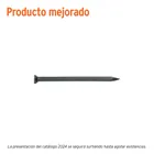 Bolsa con 1 kg de clavos para concreto negros 2-1/2', FIERO 1
