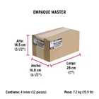 Bolsa con 150 pijas para lámina, #10 x 1-1/2', FIERO 8